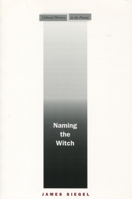 Naming the Witch Siegel Paperback MK – Stanford University Press 9780804751957