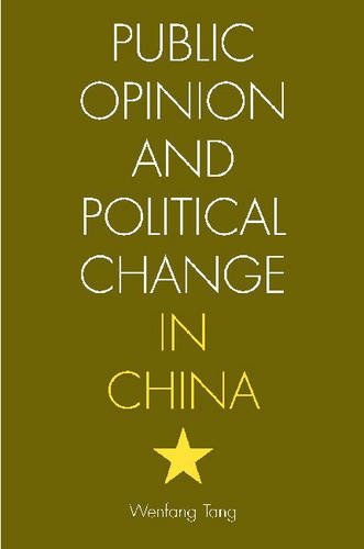 Public Opinion and Political Change in China Tang Hardback John Wiley & Sons