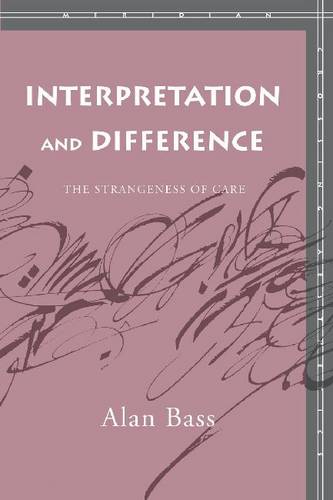 Interpretation and Difference – The Strangeness of Care Bass Hardback