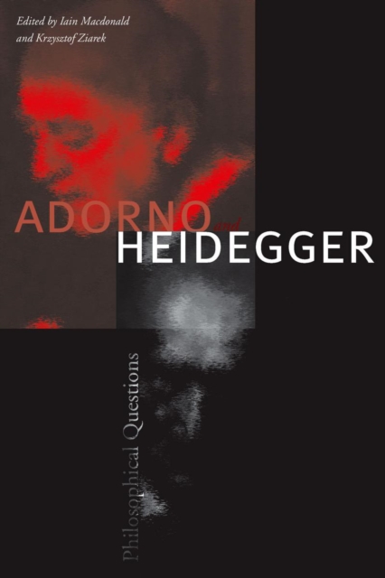 Adorno and Heidegger – Philosophical Questions Macdonald Ziarek Paperback