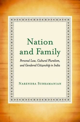 Nation and Family – Personal Law, Cultural Pluralism, and Gendered Citizenship …