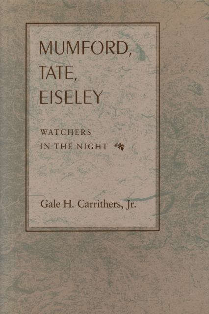 Mumford, Tate, Eiseley – Watchers in the Night Jr Hardback MP–LSU LSU Press