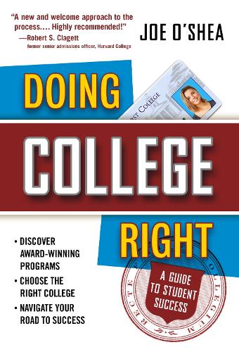 Doing College Right – A Guide to Student Success O`shea Hardback 9780807764831