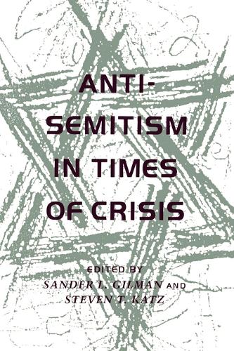Anti–Semitism in Times of Crisis Gilman Katz Paperback John Wiley & Sons