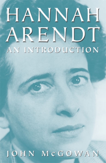 Hannah Arendt – An Introduction Mcgowan Paperback John Wiley & Sons