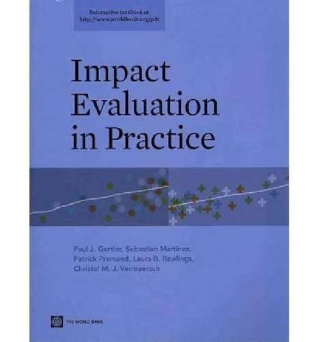 Impact Evaluation in Practice Gertler Martinez Premand Rawlings Paperback