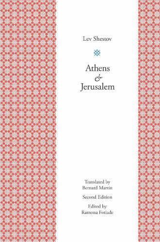 Athens and Jerusalem Shestov Fotiade Martin Hardback John Wiley & Sons