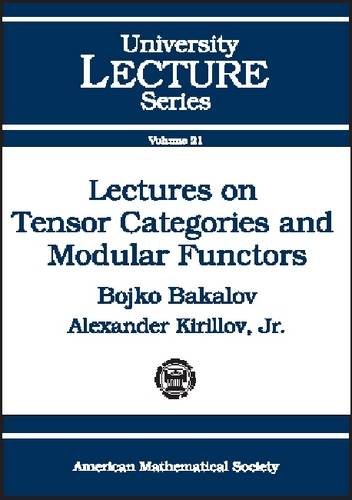 Lectures on Tensor Categories and Modular Functors Bakalov Jr. Paperback