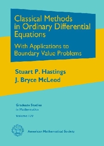 Classical Methods in Ordinary Differential Equat – With Applications to Boundar…