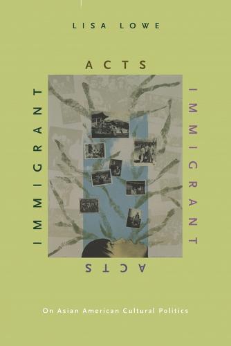 Immigrant Acts – On Asian American Cultural Politics Lowe Paperback