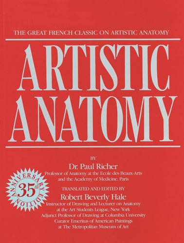 Artistic Anatomy Richer Paperback Watson–Guptill 9780823002979
