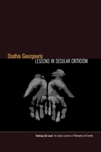 Lessons in Secular Criticism Gourgouris Paperback John Wiley & Sons