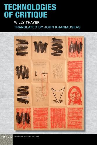 Technologies of Critique Thayer Kraniauskas Paperback John Wiley & Sons