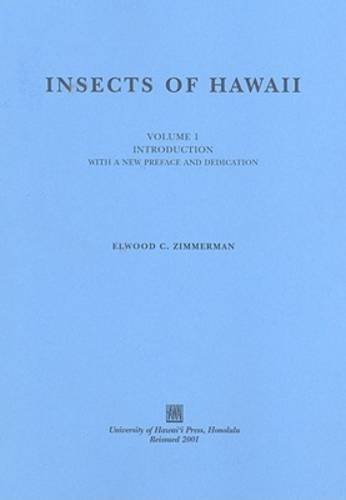Insects of Hawaii Vol 1 Zimemrman Paperback MP–HAW University of Hawai'i