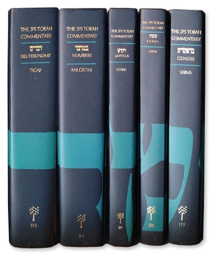 The JPS Torah Commentary Series, 5–volume set Jewish Publicat Paperback