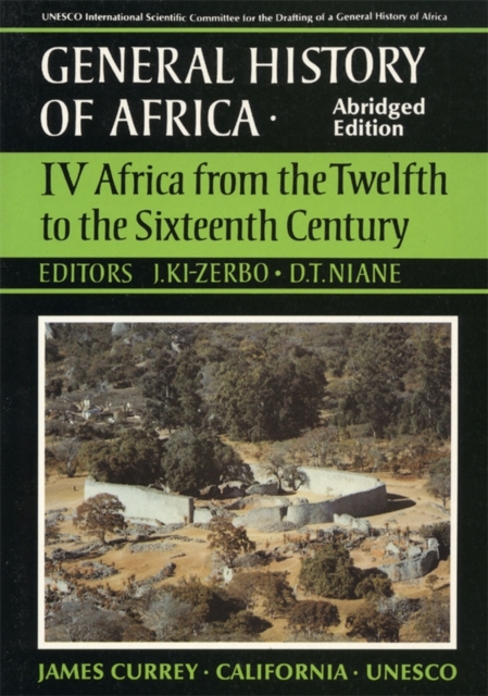 General History of Africa volume 4 ^pbk abridged] – Africa from the 12th to the…