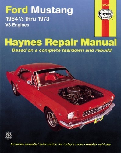 Ford Mustang, Mach 1, GT, Shelby, & Boss V–8 (1964–1973) Haynes Repair Manual (…