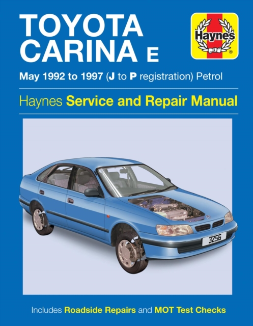 Toyota Carina E Petrol (May 92 – 97) Haynes Repair Manual Haynes Paperback