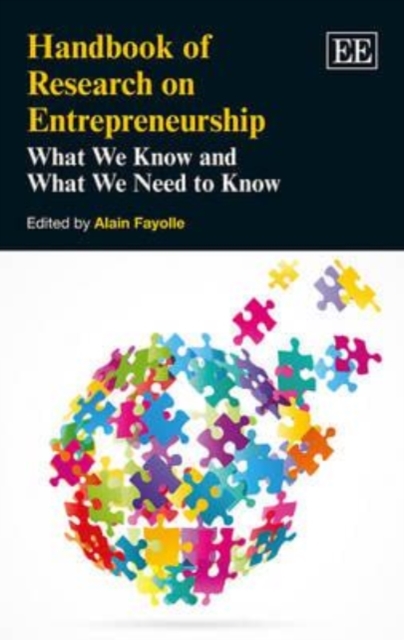 Handbook of Research On Entrepreneurship – What We Know and What We Need to Kno…