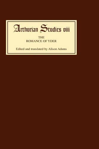 The Romance of Yder Adams Hardback D. S. Brewer 9780859911337