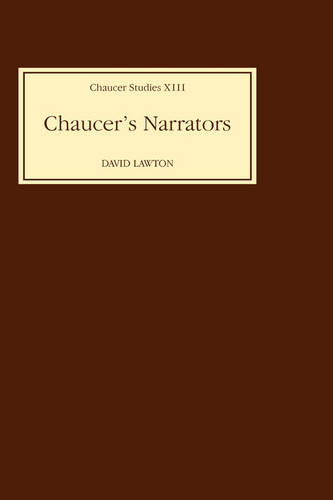Chaucer`s Narrators Lawton Hardback D. S. Brewer 9780859912174