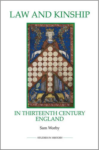 Law and Kinship in Thirteenth–Century England Worby Paperback 9780861933389