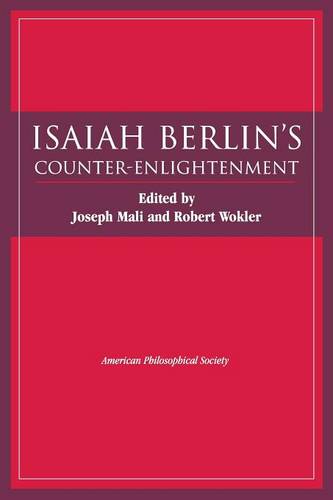 Isaiah Berlin`s Counter–Enlightenment – Transactions, American Philosophical So…