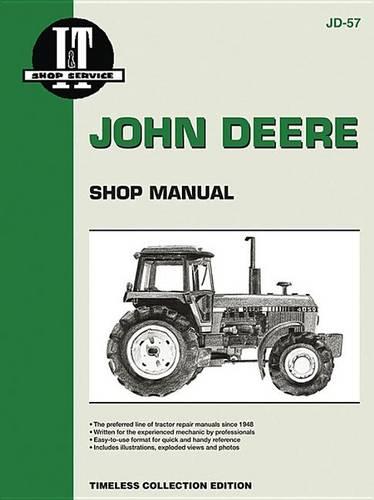 John Deere Model 4050–4850 Tractor Service Repair Manual Haynes Paperback