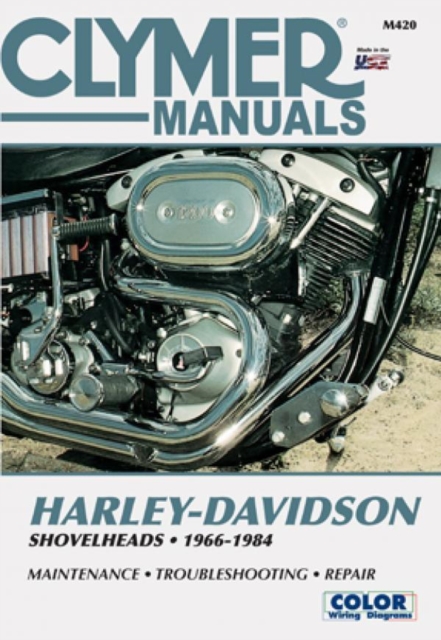 Harley–Davidson Shovelhead Motorcycle (1966–1984) Clymer Repair Manual Haynes