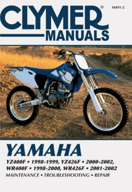 Yamaha YZ400F, YZ426F, WR400F & WR426F Motorcycle (1998–2002) Service Repair Ma…