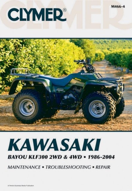 Kawasaki Bayou KLF300 2WD (1986–2004) & 4WD (1989–2004) Service Repair Manual