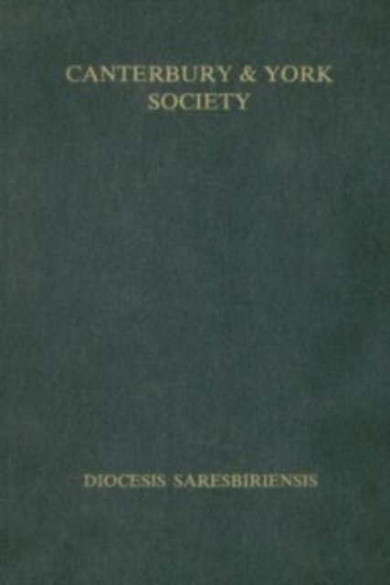 Register of Robert Hallum, Bishop of Salisbury, 1407–1417 Horn Hardback