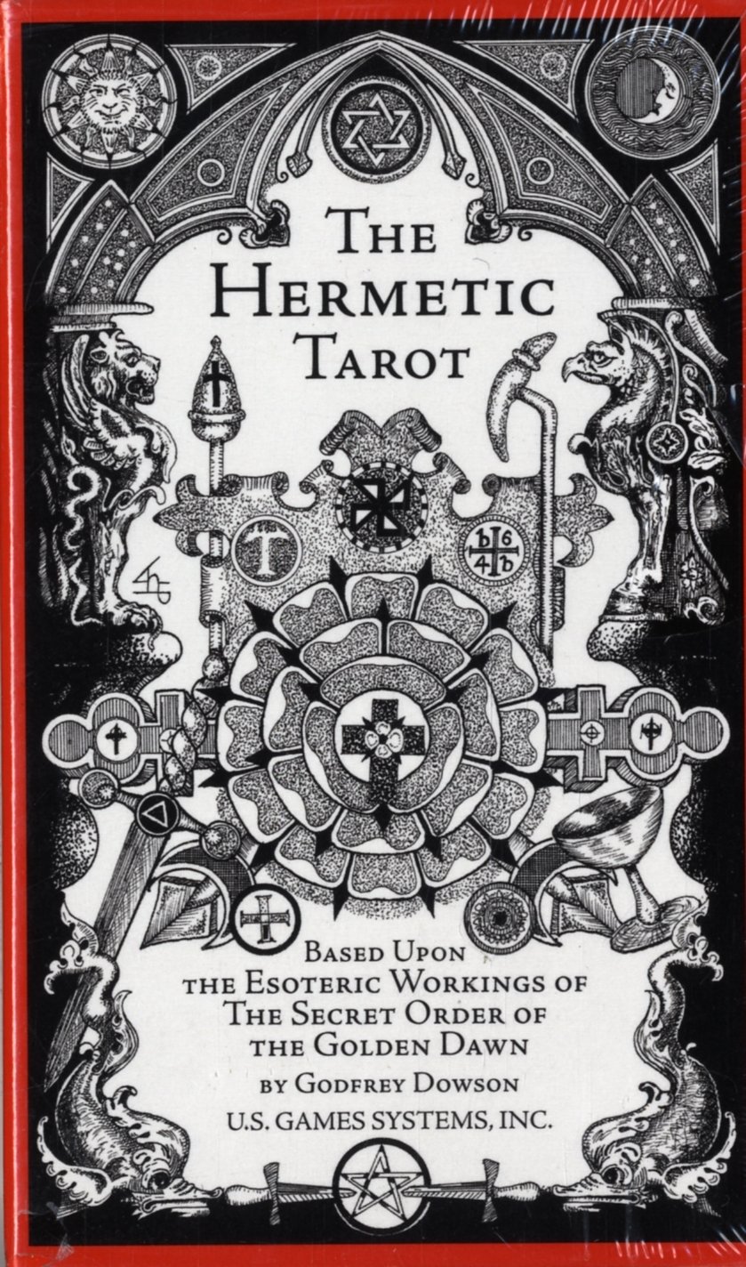 The Hermetic Tarot: Secrets of the Golden Dawn, Esoteric Symbolism, Kabbalistic Tree of Life, Astrological Correspondences, 78 Tarot Cards