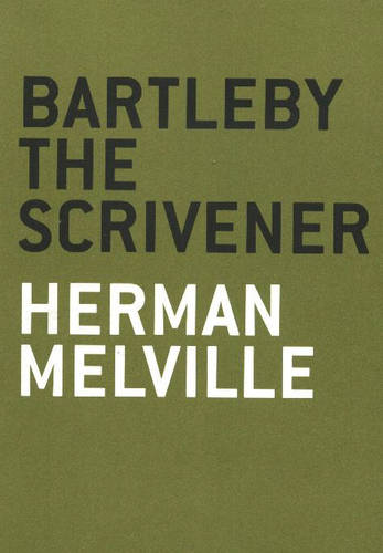 Bartleby the Scrivener bookcover