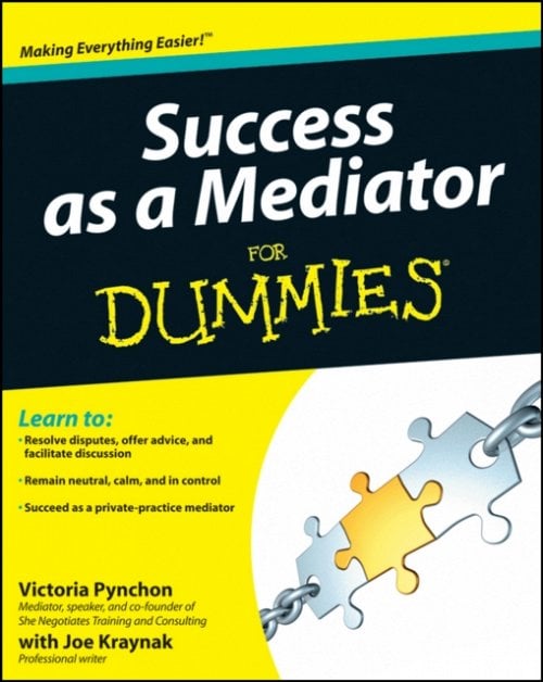 Success as a Mediator For Dummies Pynchon Paperback John Wiley & Sons