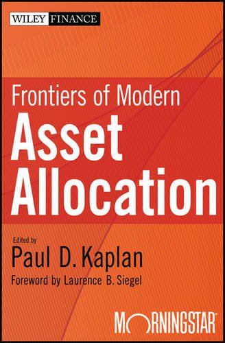 Frontiers of Modern Asset Allocation Kaplan Hardback John Wiley & Sons
