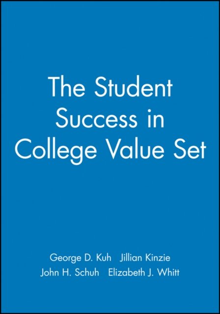 The Student Success in College Value Set Kuh Paperback Jossey Bass 9781118121467