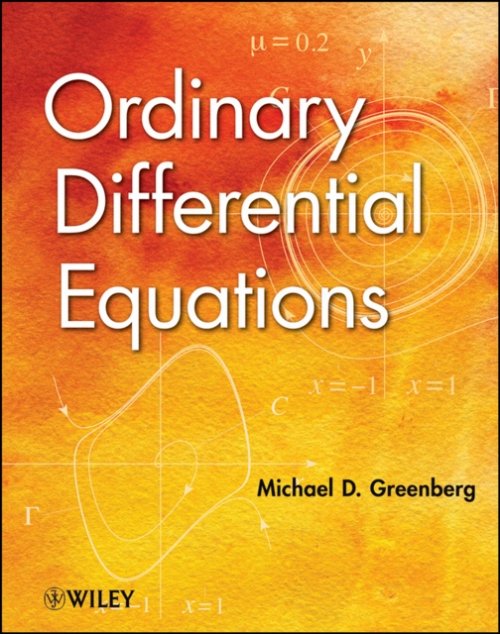 Ordinary Differential Equations Greenberg Hardback Wiley–Blackwell 9781118230022