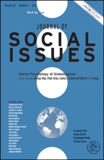 Social Psychology of Globalization Chiu Paperback John Wiley & Sons
