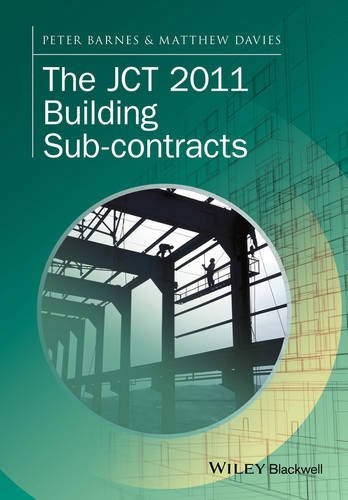 The JCT 2011 Building Sub–contracts 2e Barnes Paperback Wiley–Blackwell
