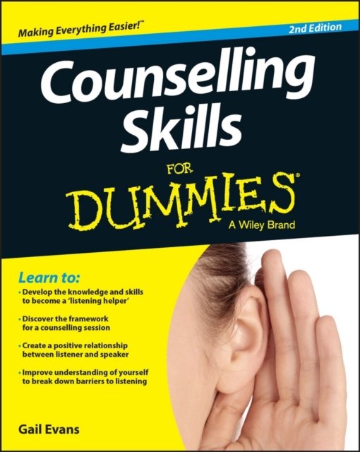 Counselling Skills For Dummies 2e Evans Paperback John Wiley & Sons