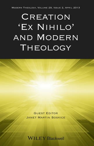 Creation ""Ex Nihilo"" and Modern Theology Soskice Paperback Wiley–Blackwell