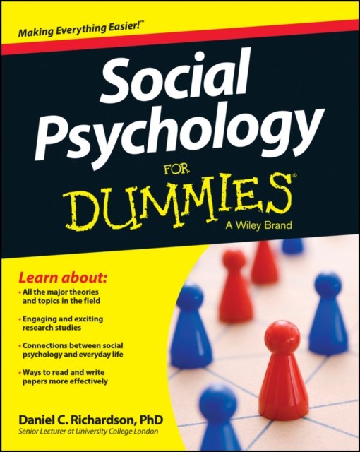 Social Psychology For Dummies Richardson Paperback John Wiley & Sons