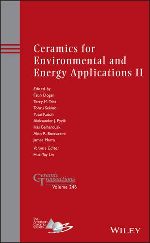 Ceramics for Environmental and Energy Applications  II – Ceramic Transactions V…