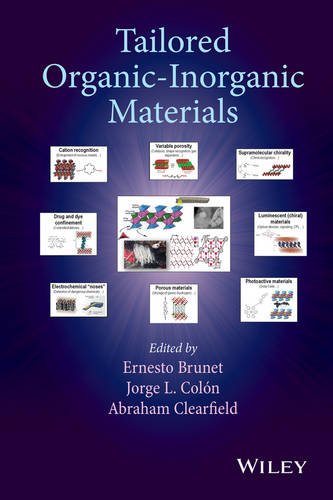 Tailored Organic–Inorganic Materials Brunet Hardback Wiley–Blackwell