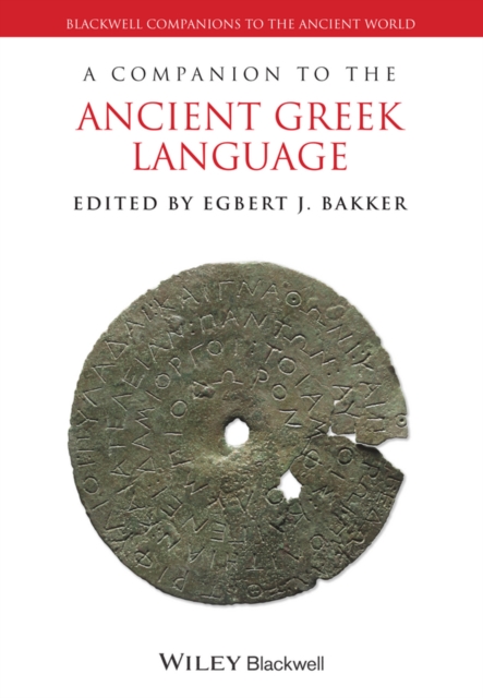 A Companion to the Ancient Greek Language Bakker Paperback Wiley–Blackwell