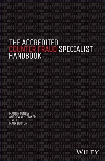 The Accredited Counter Fraud Specialist Handbook Tunley Paperback 9781118798805