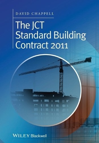The JCT Standard Building Contract 2011 Chappell Paperback Wiley–Blackwell