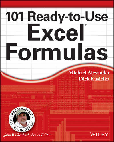 101 Ready–to–Use Excel Formulas Alexander Paperback John Wiley & Sons