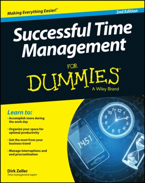 Successful Time Management For Dummies 2e Zeller Paperback John Wiley & Sons